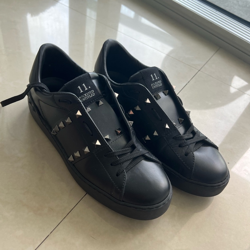 VALENTINO SNEAKERS — BLACK/40.5